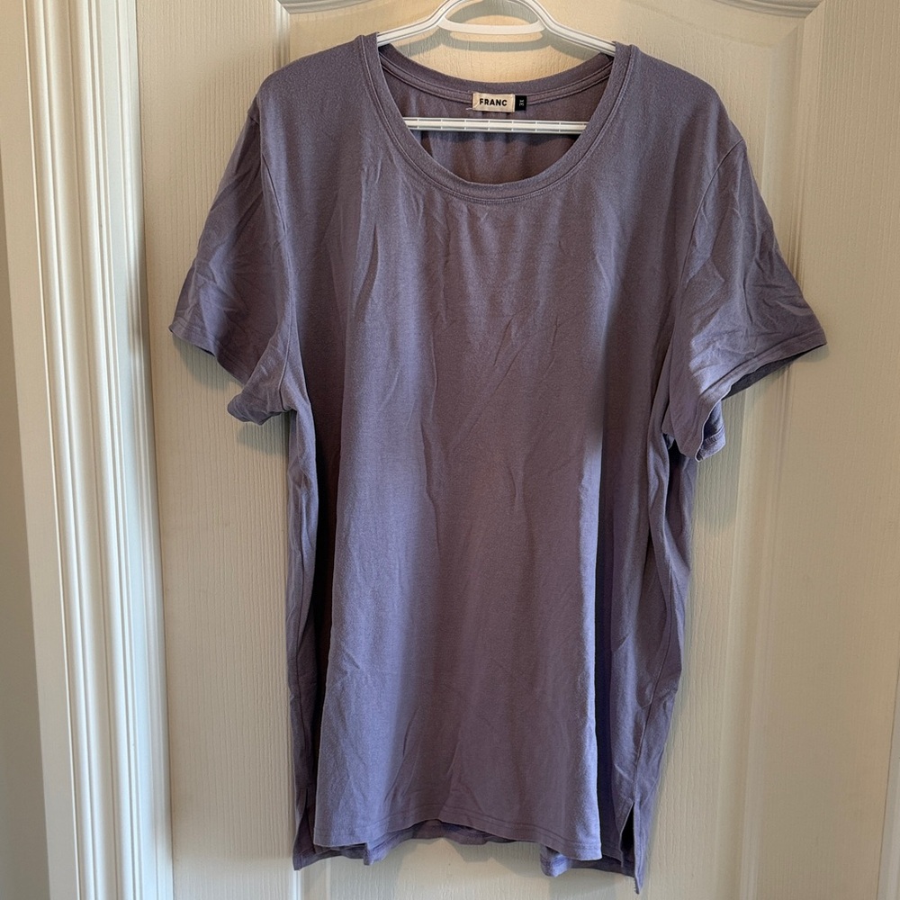 Lavender Short Sleeve Tee by Franc